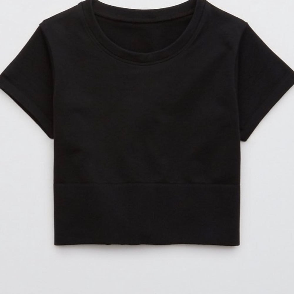 OFFLINE by Aerie Seamless Cropped T-shirt